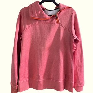 HEAD Running Sweatshirt Pink Large Asymmetrical Zip